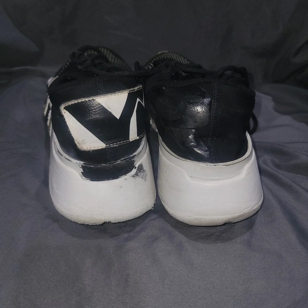 Vintage Winter 2017 Adidas Y-3 Collection Adidas Ayero Black And White Sz 11